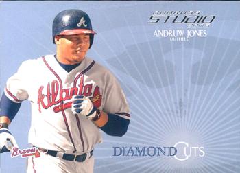 2005 Donruss Studio - Diamond Cuts #DC-25 Andruw Jones Front