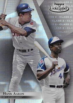 2018 Topps Gold Label - Class 2 #5 Hank Aaron Front