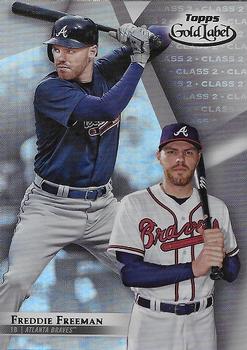 2018 Topps Gold Label - Class 2 #9 Freddie Freeman Front
