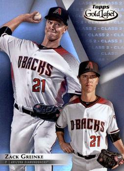 2018 Topps Gold Label - Class 2 #19 Zack Greinke Front