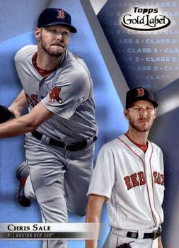 2018 Topps Gold Label - Class 2 #21 Chris Sale Front