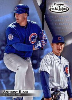 2018 Topps Gold Label - Class 2 #27 Anthony Rizzo Front