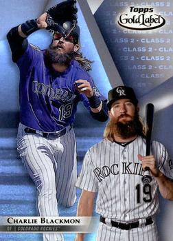 2018 Topps Gold Label - Class 2 #42 Charlie Blackmon Front