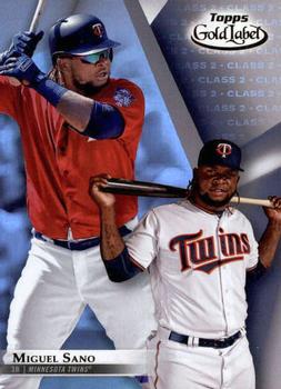 2018 Topps Gold Label - Class 2 #60 Miguel Sano Front