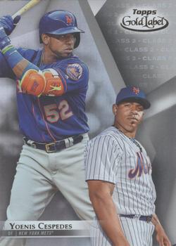 2018 Topps Gold Label - Class 2 #64 Yoenis Cespedes Front