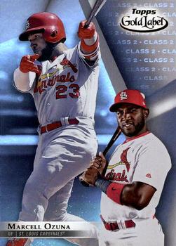 2018 Topps Gold Label - Class 2 #91 Marcell Ozuna Front