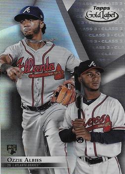 2018 Topps Gold Label - Class 3 #10 Ozzie Albies Front