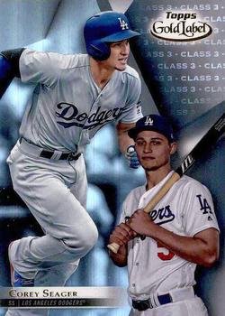 2018 Topps Gold Label - Class 3 #53 Corey Seager Front