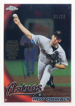 2018 Topps Archives Signature Series Retired Player Edition - Encased Buyback Autographs - Roy Oswalt #121 Roy Oswalt Front