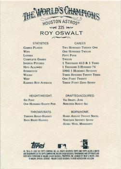 2018 Topps Archives Signature Series Retired Player Edition - Encased Buyback Autographs - Roy Oswalt #225 Roy Oswalt Back