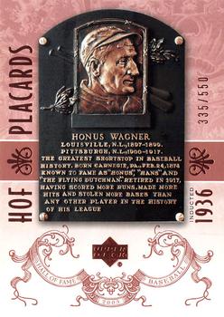 2005 Upper Deck Hall of Fame #89 Honus Wagner Front
