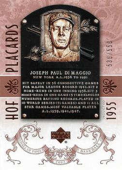 2005 Upper Deck Hall of Fame #90 Joe DiMaggio Front