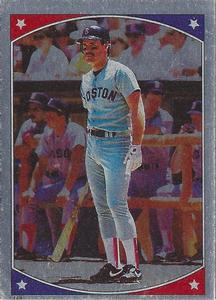 1987 Topps Stickers Hard Back Test Issue #148 Wade Boggs Front