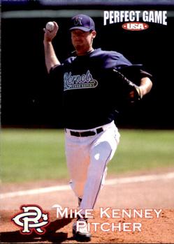2010 Perfect Game Cedar Rapids Kernels #10 Mike Kenney Front