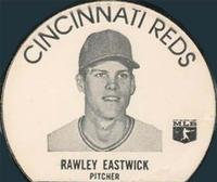 1976 Cincinnati Reds Icee Lids #NNO Rawly Eastwick Front