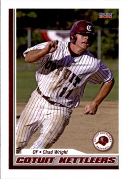 2010 Choice Cotuit Kettleers #29 Chad Wright Front