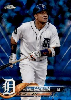 2018 Topps Chrome Sapphire Edition #90 Miguel Cabrera Front
