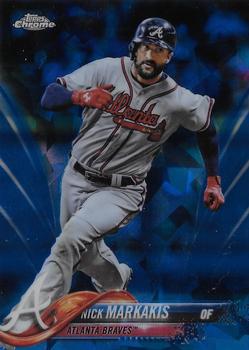 2018 Topps Chrome Sapphire Edition #206 Nick Markakis Front