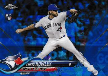 2018 Topps Chrome Sapphire Edition #315 Chris Rowley Front