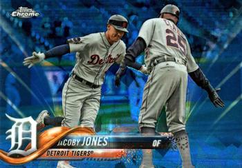 2018 Topps Chrome Sapphire Edition #383 JaCoby Jones Front