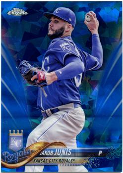 2018 Topps Chrome Sapphire Edition #428 Jakob Junis Front