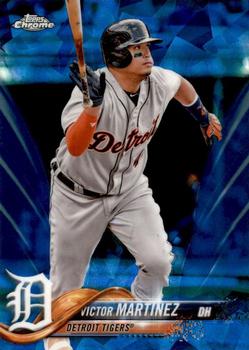 2018 Topps Chrome Sapphire Edition #429 Victor Martinez Front