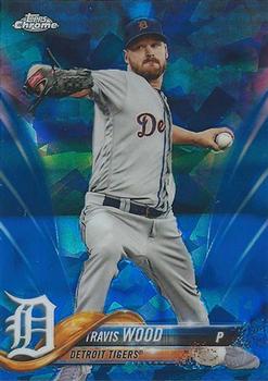 2018 Topps Chrome Sapphire Edition #547 Travis Wood Front