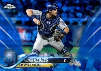 2018 Topps Chrome Sapphire Edition #609 Austin Hedges Front