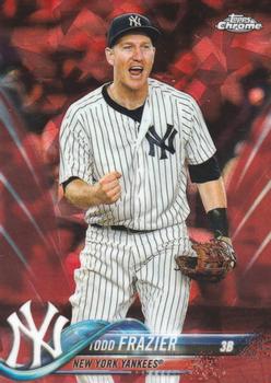 2018 Topps Chrome Sapphire Edition - Red Sapphire #84 Todd Frazier Front
