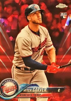 2018 Topps Chrome Sapphire Edition - Red Sapphire #540 Mitch Garver Front