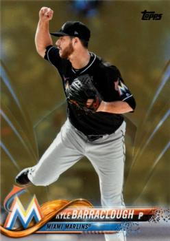 2018 Topps Update - Gold #US15 Kyle Barraclough Front