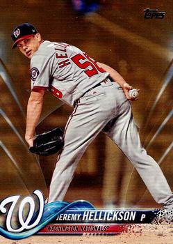2018 Topps Update - Gold #US92 Jeremy Hellickson Front