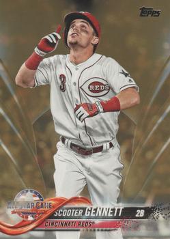 2018 Topps Update - Gold #US145 Scooter Gennett Front