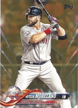2018 Topps Update - Gold #US183 Mitch Moreland Front