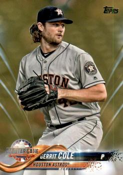 2018 Topps Update - Gold #US240 Gerrit Cole Front