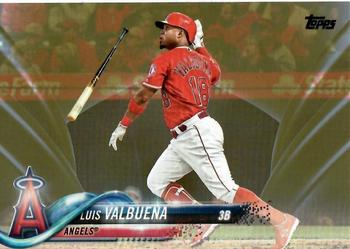 2018 Topps Update - Gold #US297 Luis Valbuena Front