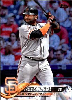 2018 Topps Update - Rainbow Foil #US24 Pablo Sandoval Front