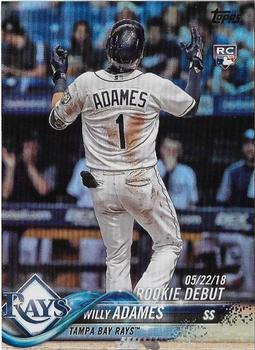 2018 Topps Update - Rainbow Foil #US25 Willy Adames Front