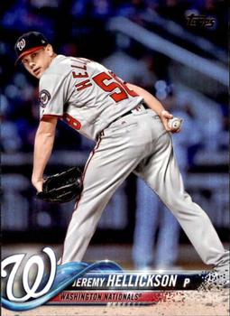 2018 Topps Update - Rainbow Foil #US92 Jeremy Hellickson Front