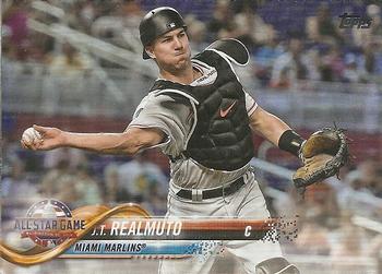 2018 Topps Update - Rainbow Foil #US112 J.T. Realmuto Front