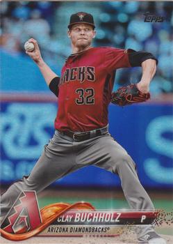 2018 Topps Update - Rainbow Foil #US140 Clay Buchholz Front