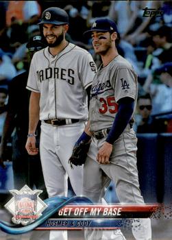2018 Topps Update - Rainbow Foil #US150 Get Off My Base Front