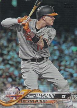 2018 Topps Update - Rainbow Foil #US253 Manny Machado Front