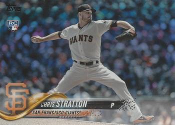 2018 Topps Update - Rainbow Foil #US257 Chris Stratton Front