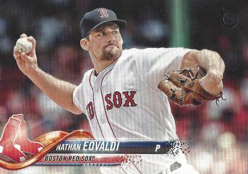 2018 Topps Update - Vintage Stock #US51 Nathan Eovaldi Front