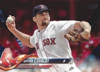 2018 Topps Update - Independence Day #US51 Nathan Eovaldi Front