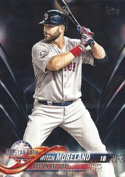 2018 Topps Update - Black #US183 Mitch Moreland Front