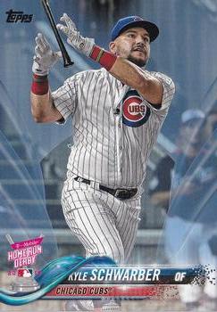 2018 Topps Update - Father's Day Powder Blue #US59 Kyle Schwarber Front