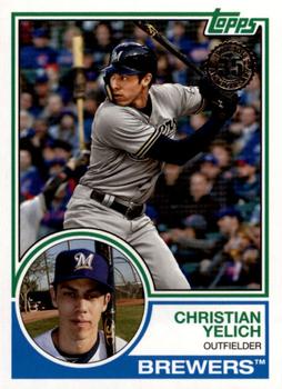 2018 Topps Update - 1983 Topps Baseball 35th Anniversary #83-11 Christian Yelich Front
