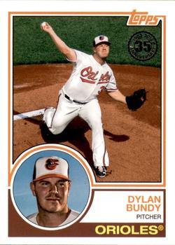 2018 Topps Update - 1983 Topps Baseball 35th Anniversary #83-35 Dylan Bundy Front